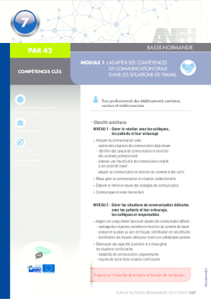 PAR 42 - Modules 1 à 6