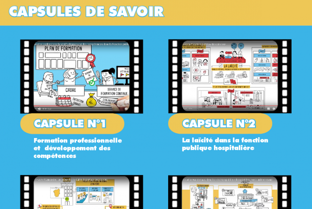 Capsules pédagogiques créées par l'ANFH Haute Normandie