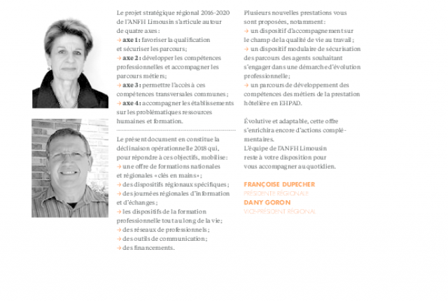Plan d'action régional 2019