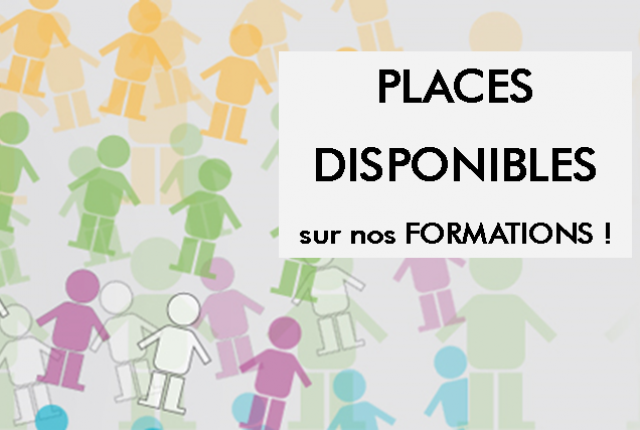 Places disponibles sur les formations 2017