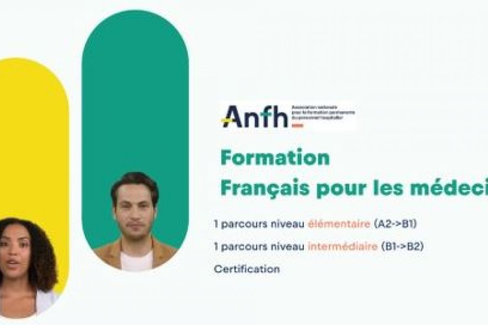 NOUVEAU  : Formation au français à destination des médecins peu francophones