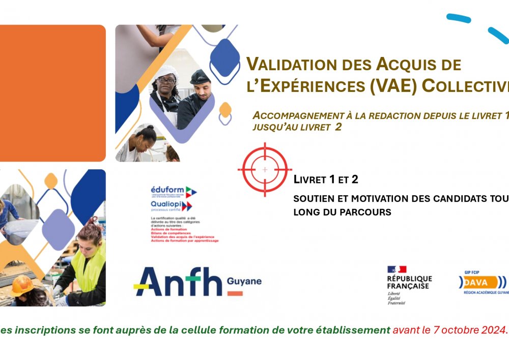 VALIDATION DES ACQUIS DE L’EXPÉRIENCES (VAE) COLLECTIVE