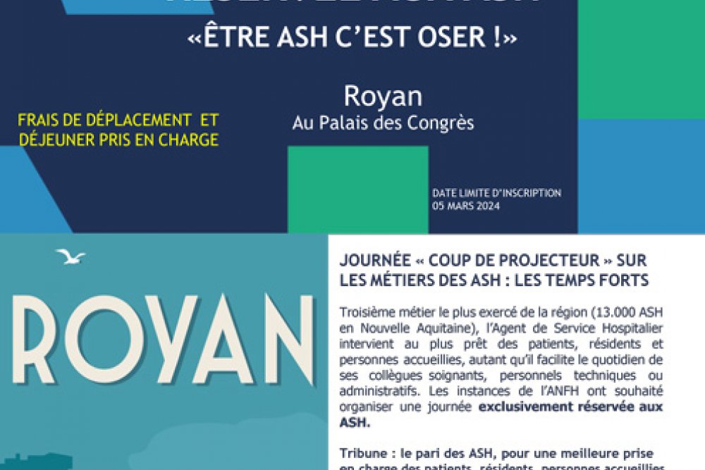 Retour sur la journée ASH le 5 Avril 2024 à Royan