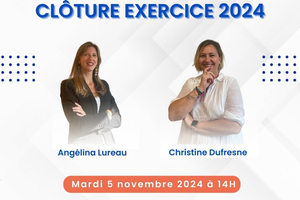 Webinaires Gestion - Clôture exercice 2024