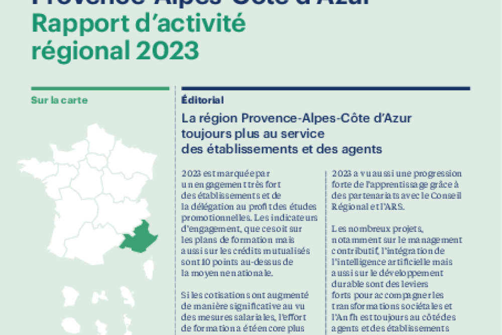 Rapport d'activité 2023 - PACA