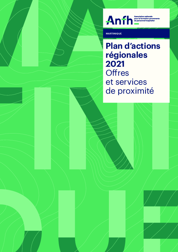 Plan d'Actions Régionales Martinique 2021