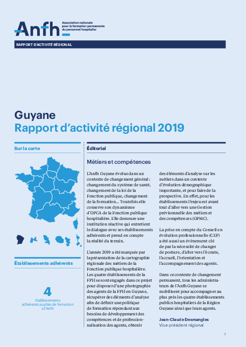 Rapport d'activité 2019 - Guyane