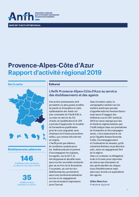 Rapport d'activité 2019 - PACA