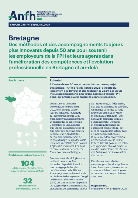 Rapport d'activité 2023 - Bretagne