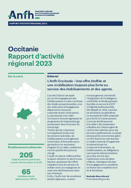 Rapport d'activité 2023 - Occitanie