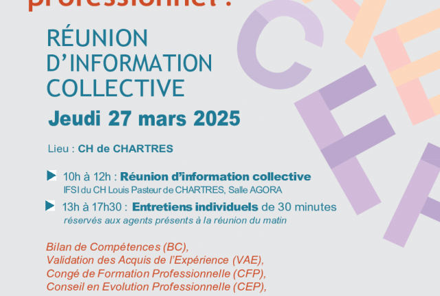 Réunions Collectives d'information sur les Dispositifs Individuels 2025