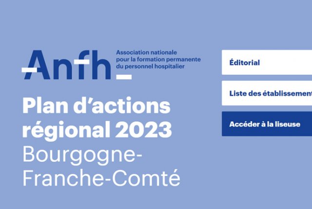 Plan d'actions régional 2023 - Bourgogne / Franche-Comté